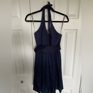 Navy Blue Vera Wang Cocktail Occasion Dress